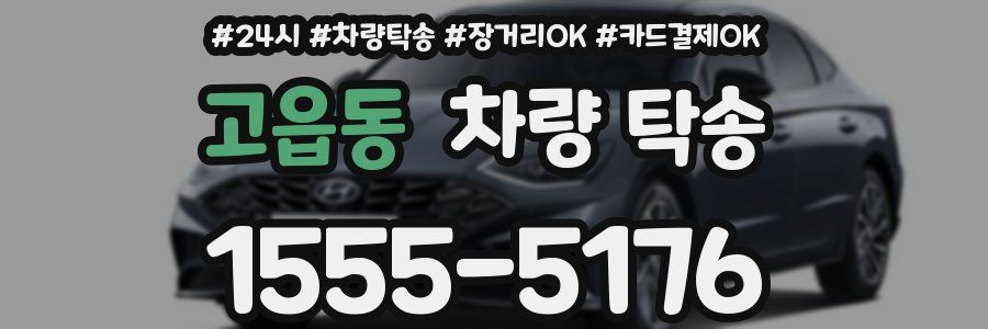 고읍동 차량 탁송