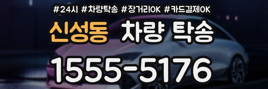 신성동 차량 탁송