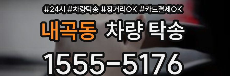 내곡동 차량 탁송