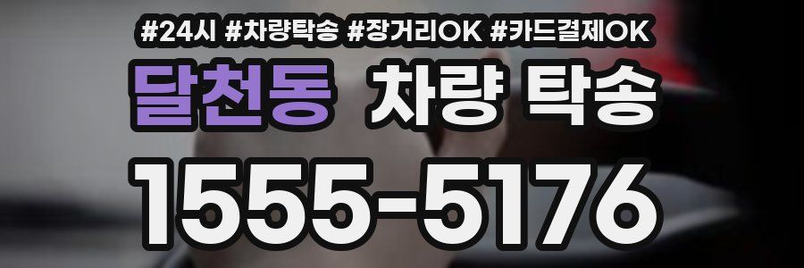 달천동 차량 탁송