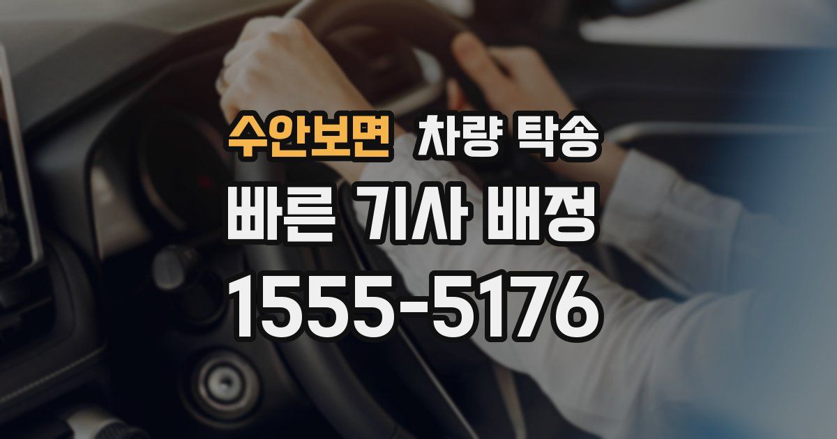 수안보면 차량 탁송