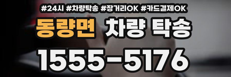 동량면 차량 탁송