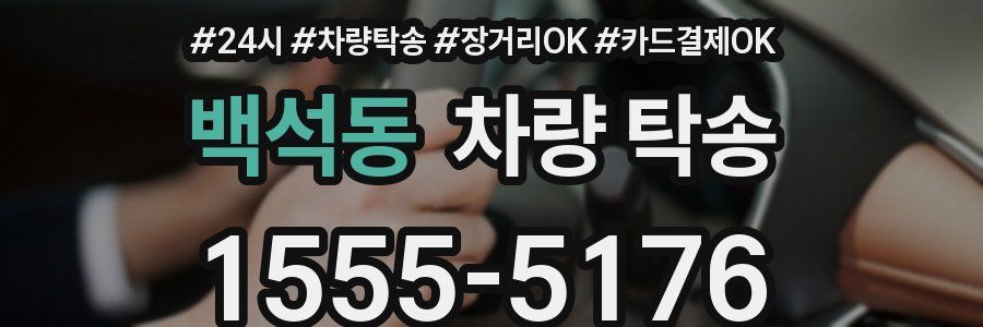 백석동 차량 탁송