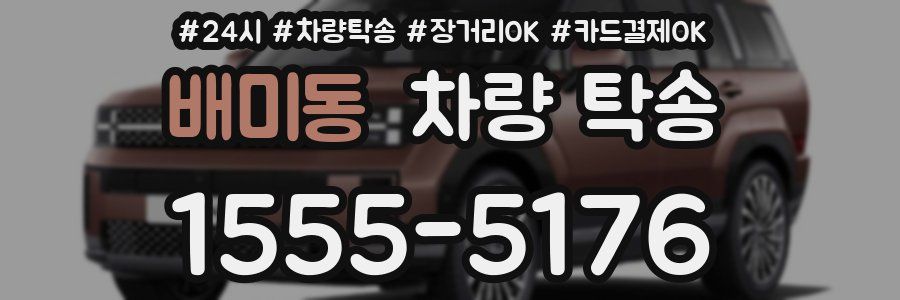 배미동 차량 탁송