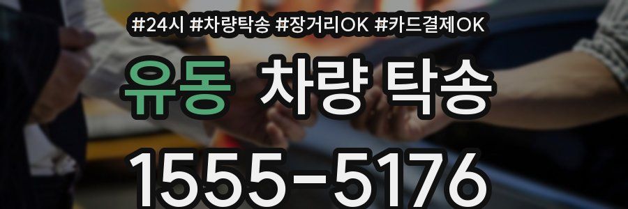 유동 차량 탁송