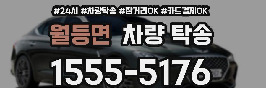 월등면 차량 탁송