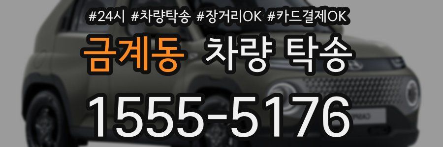 금계동 차량 탁송