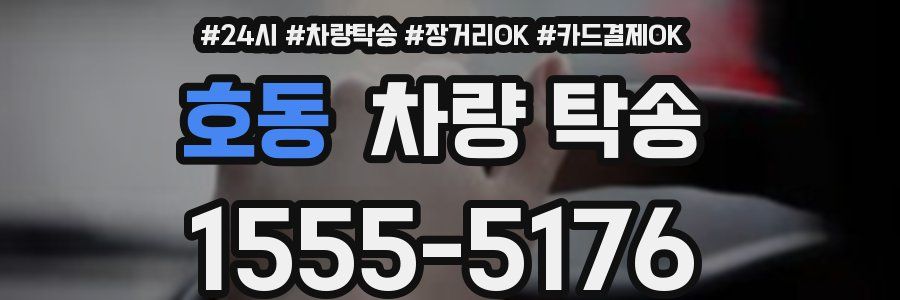 호동 차량 탁송