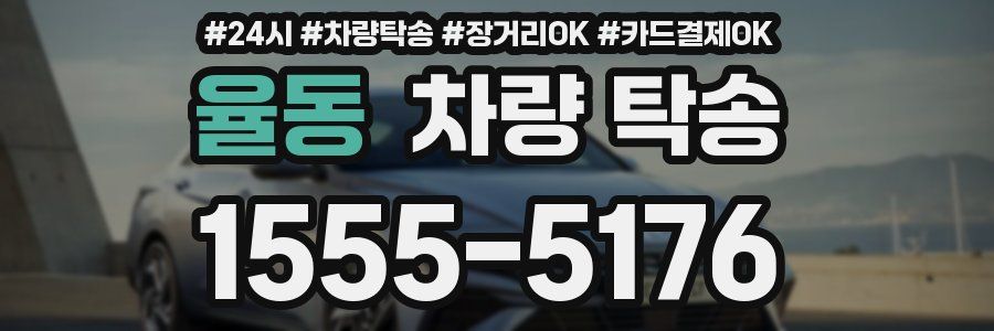 율동 차량 탁송