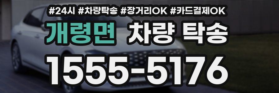 개령면 차량 탁송