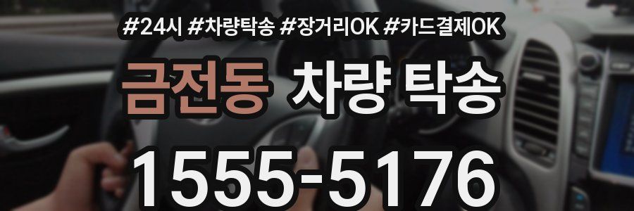 금전동 차량 탁송