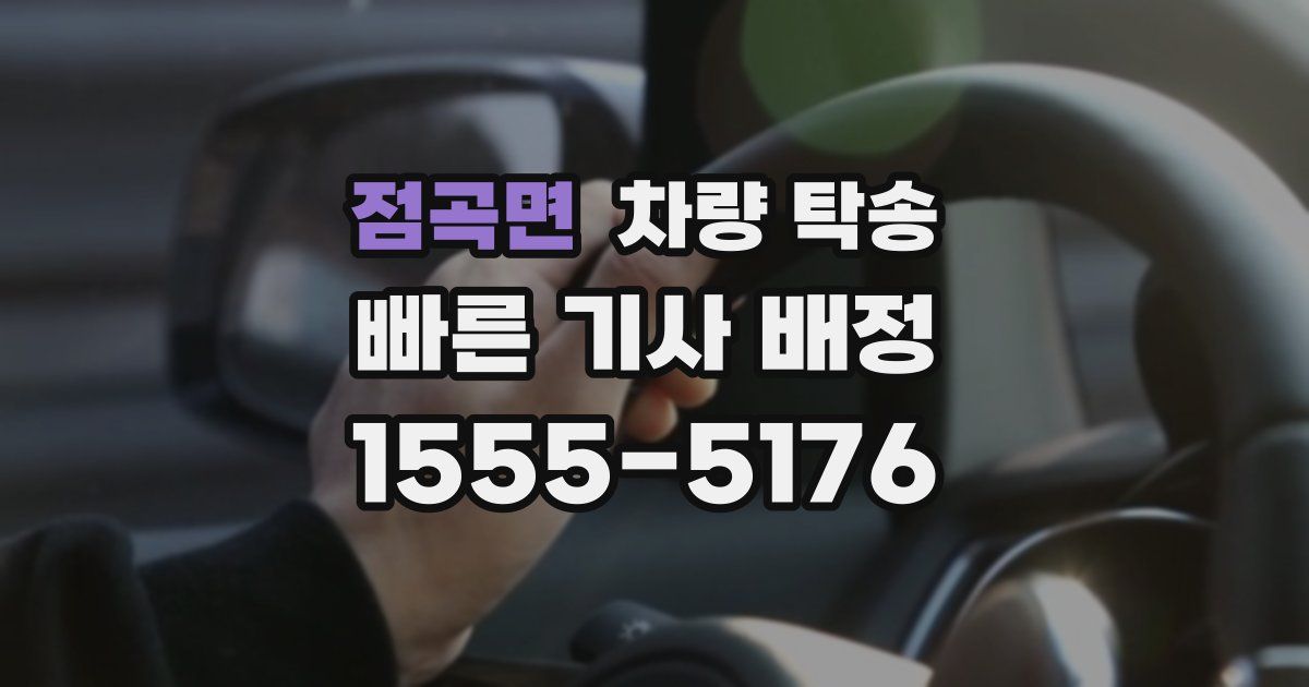 점곡면 차량 탁송