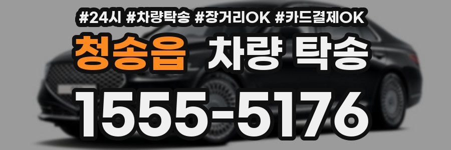 청송읍 차량 탁송