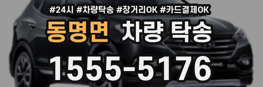 동명면 차량 탁송
