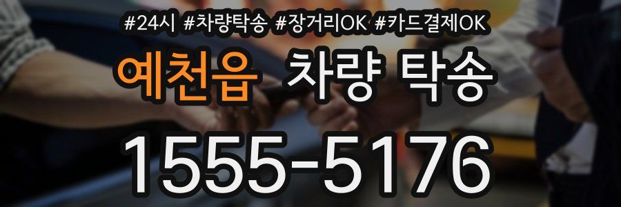 예천읍 차량 탁송