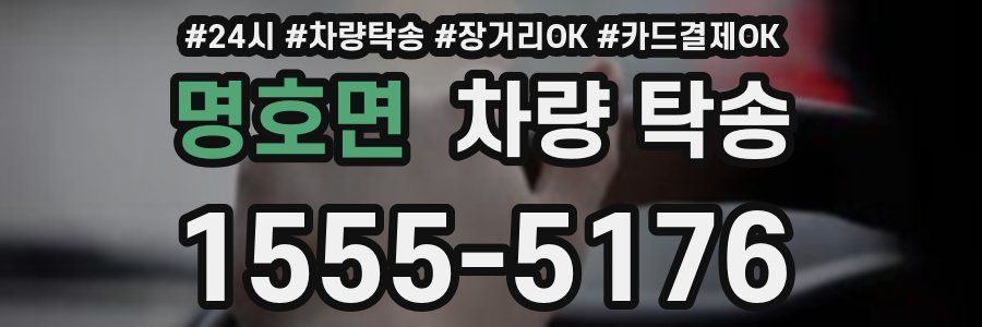 명호면 차량 탁송