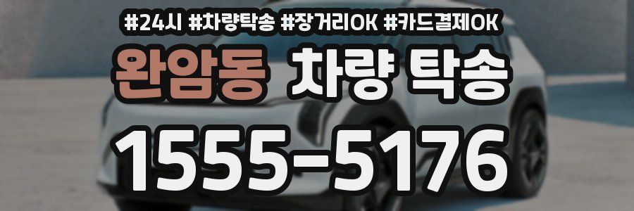 완암동 차량 탁송