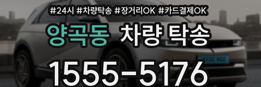 양곡동 차량 탁송