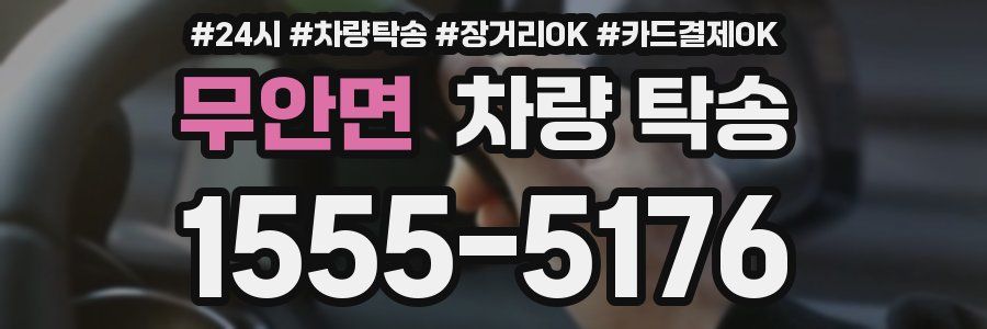 무안면 차량 탁송