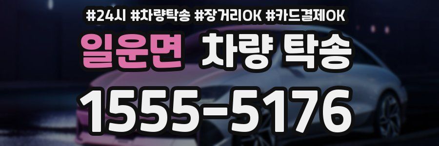 일운면 차량 탁송