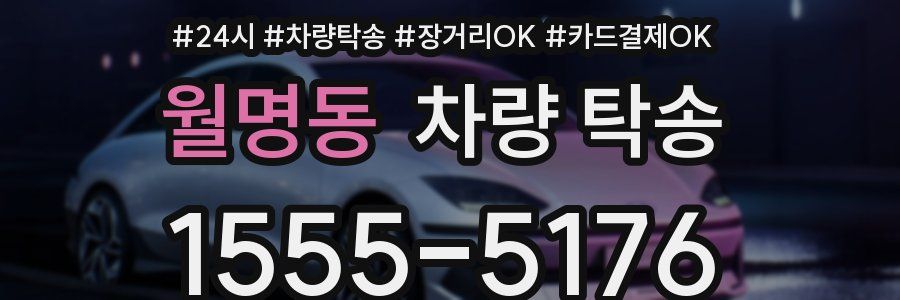 월명동 차량 탁송