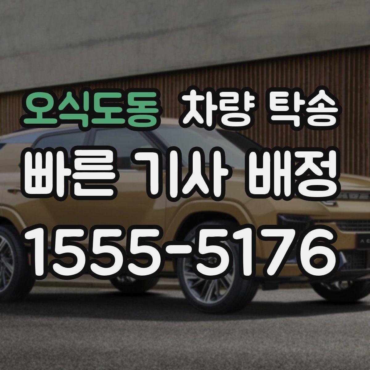 오식도동 차량 탁송 차량이 여러 대라 이동이 복잡할 때