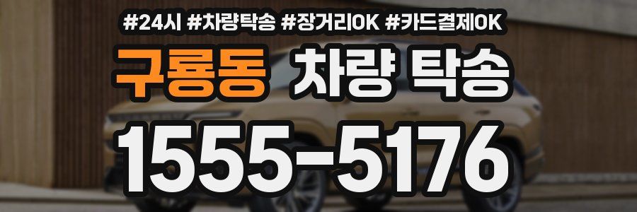 구룡동 차량 탁송