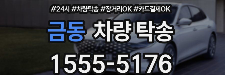 금동 차량 탁송