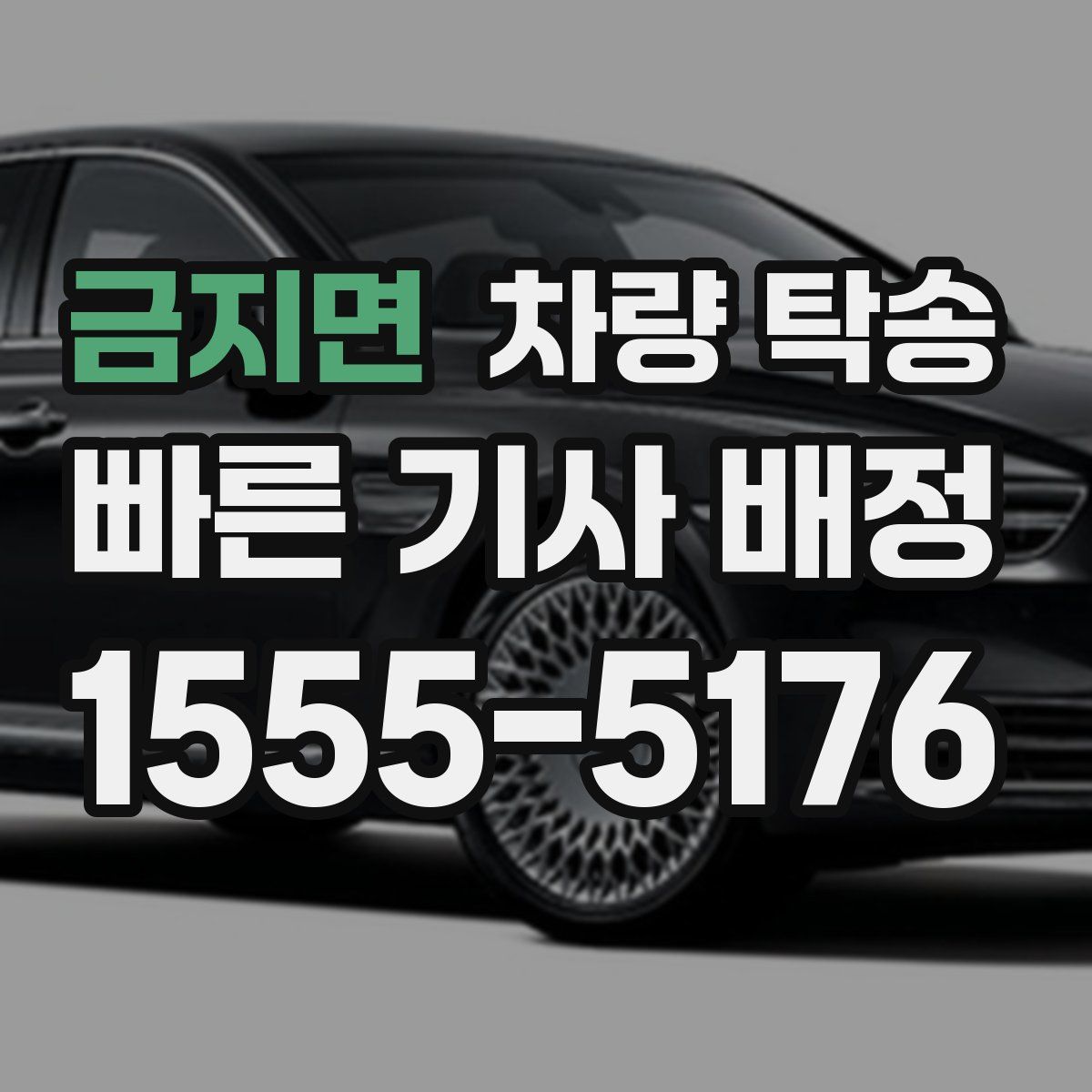 금지면 차량 탁송