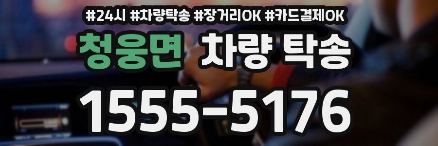 청웅면 차량 탁송