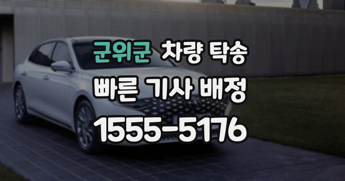 군위군 차량 탁송