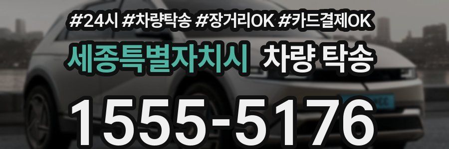 세종특별자치시 차량 탁송