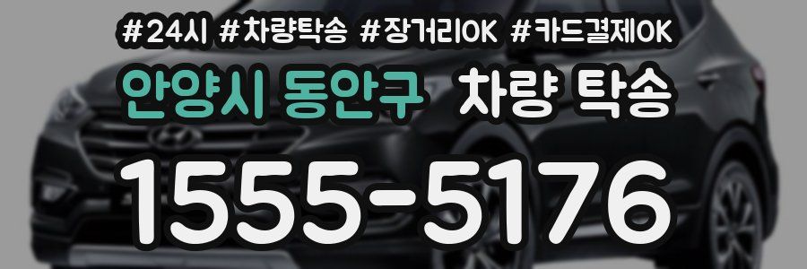 안양시 동안구 차량 탁송