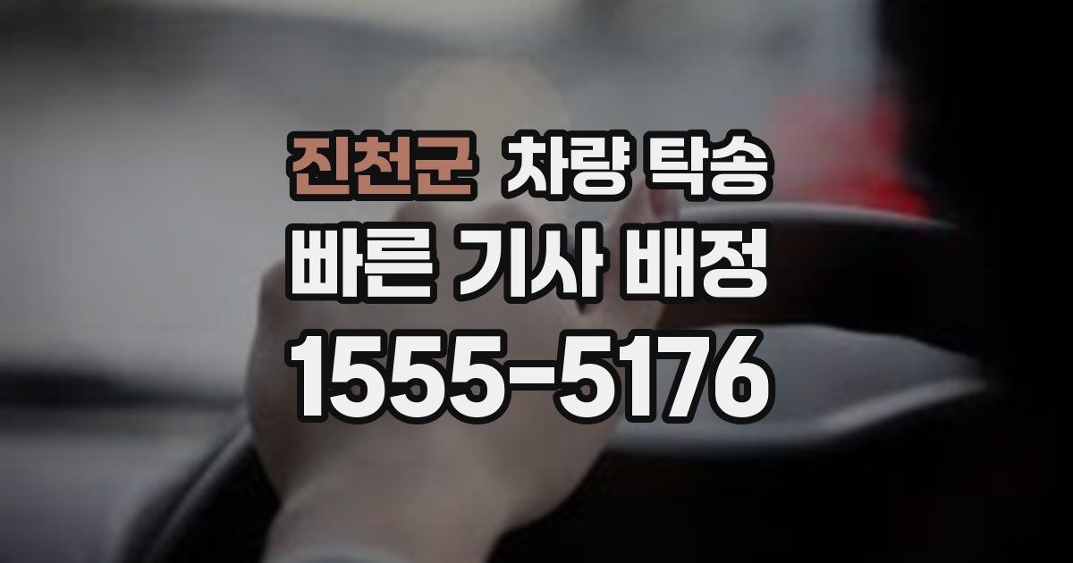 진천군 차량 탁송