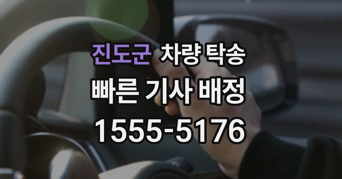 진도군 차량 탁송