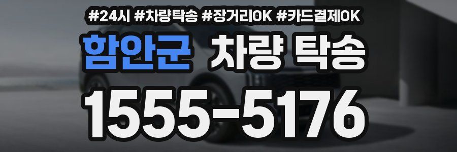 함안군 차량 탁송