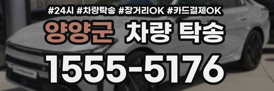 양양군 차량 탁송