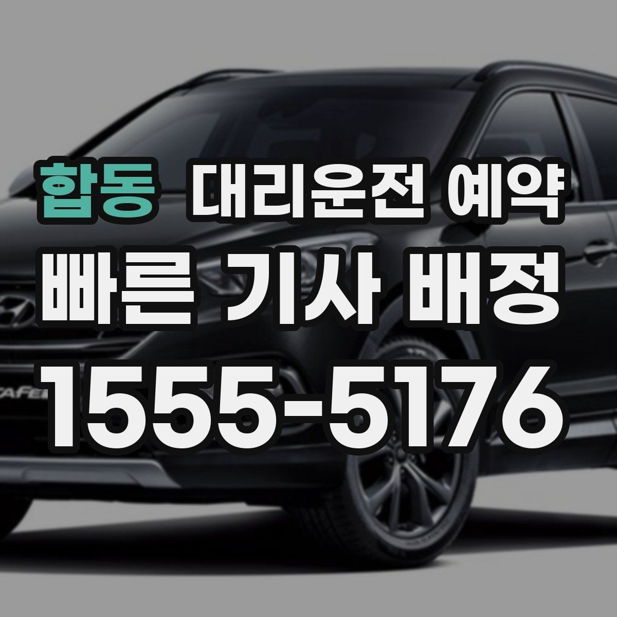 합동 대리운전 예약 주차만 부탁하고 싶을 때 가능한지