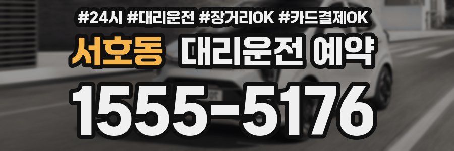 서호동 대리운전 예약
