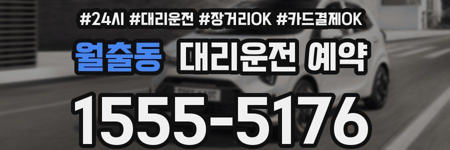 월출동 대리운전 예약