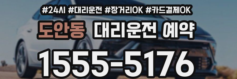 도안동 대리운전 예약