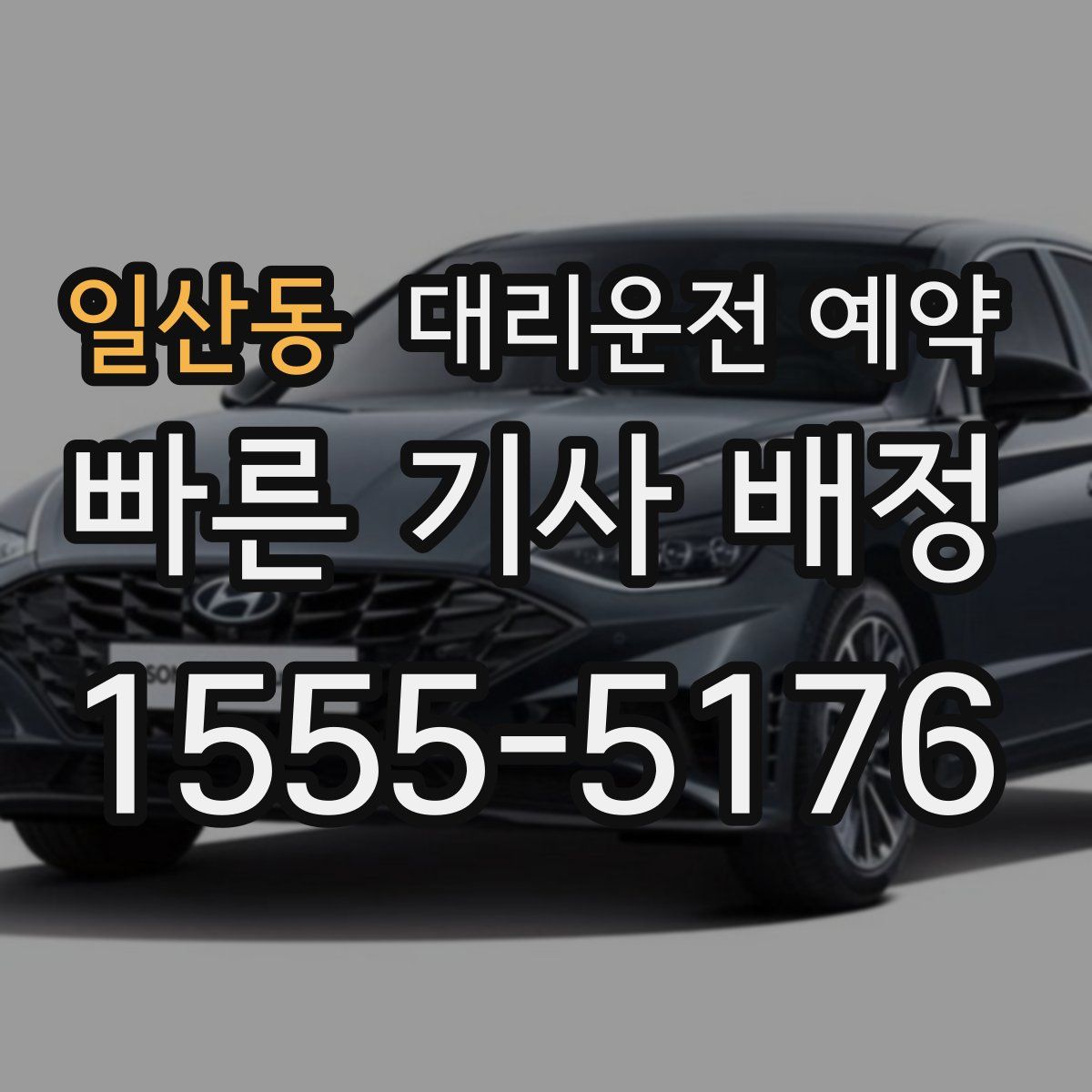 일산동 대리운전 예약