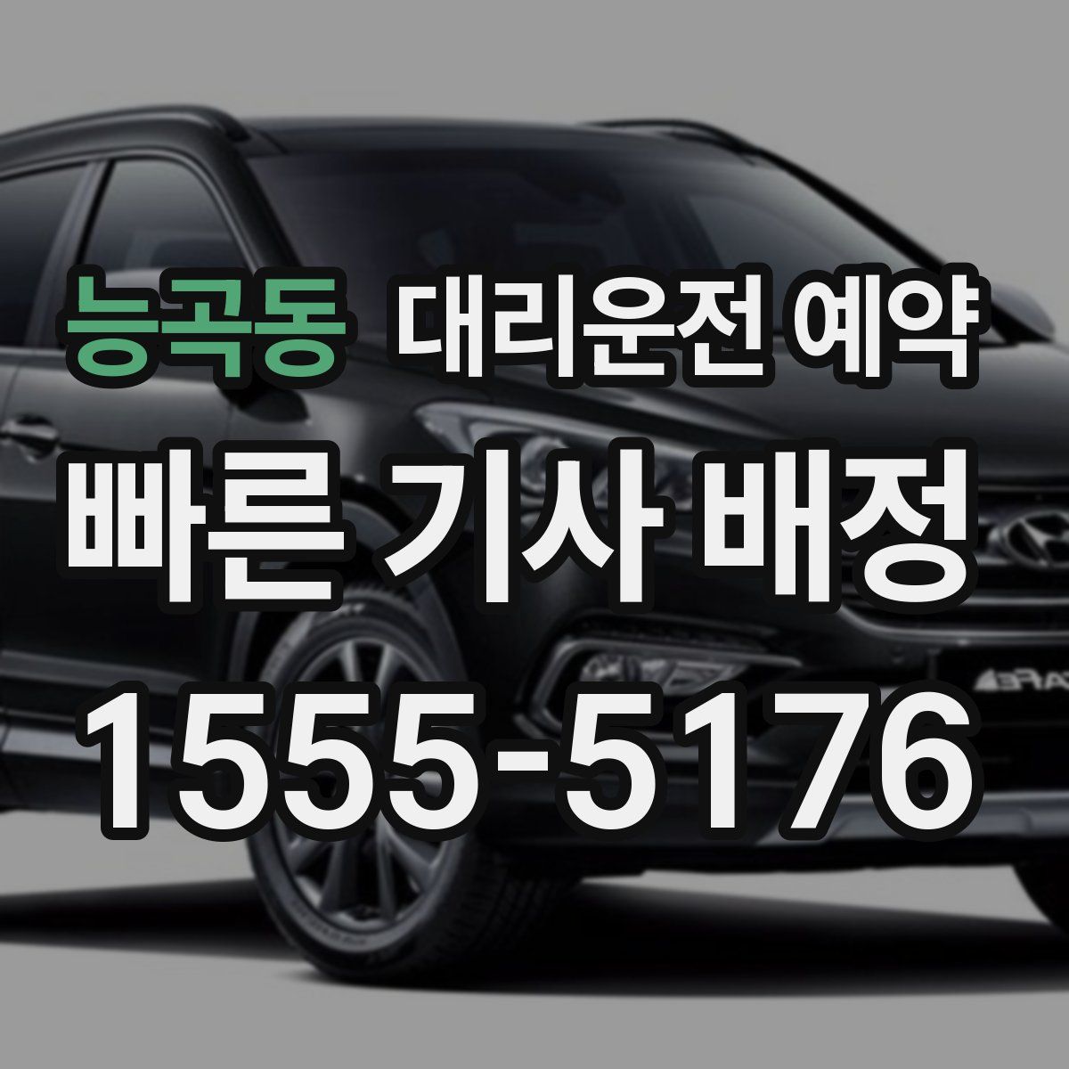 능곡동 대리운전 예약