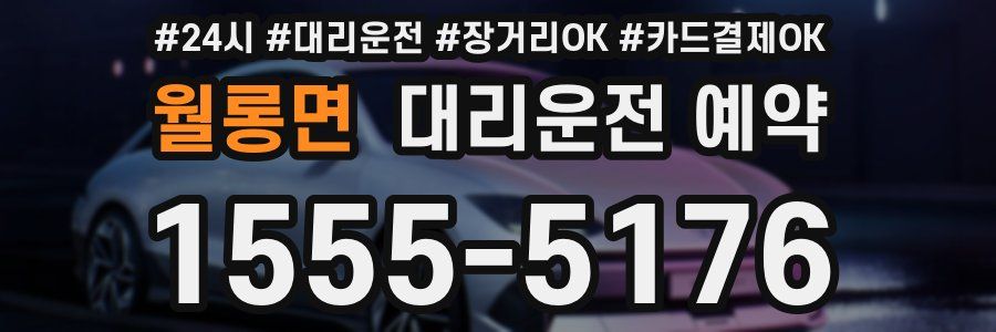 월롱면 대리운전 예약