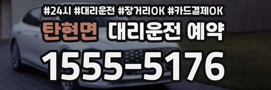 탄현면 대리운전 예약