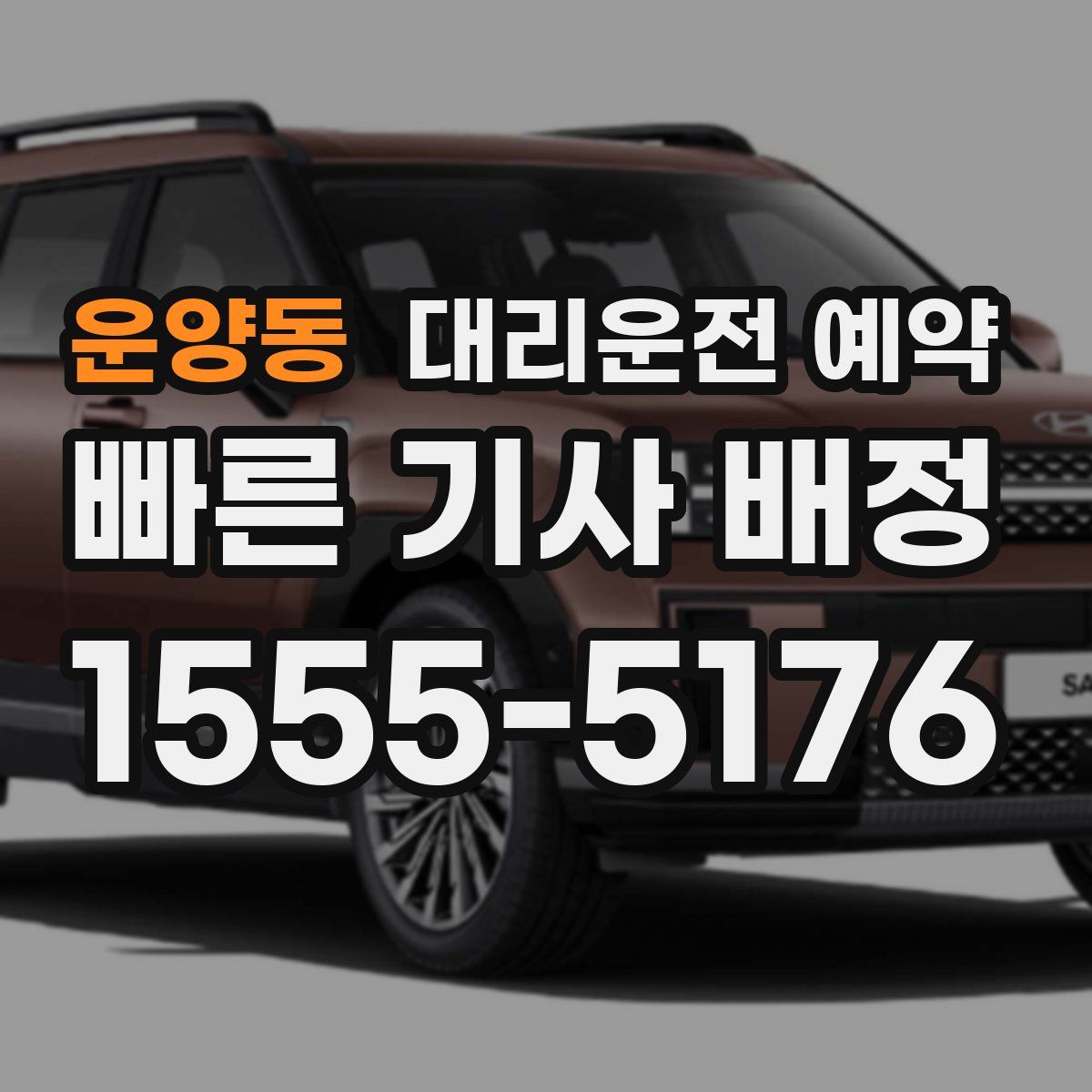 운양동 대리운전 예약