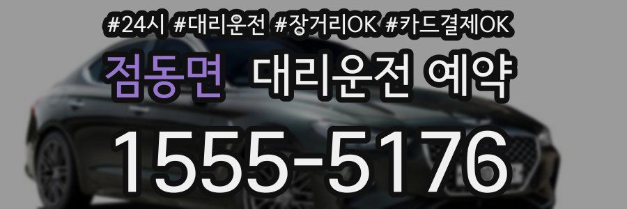 점동면 대리운전 예약