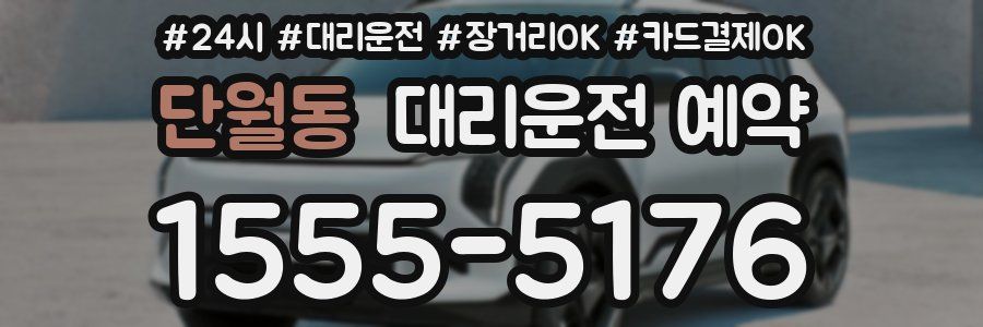 단월동 대리운전 예약