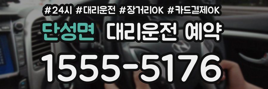 단성면 대리운전 예약