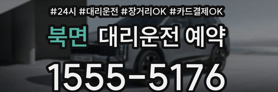 북면 대리운전 예약